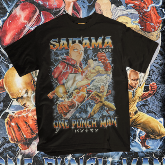 Camiseta Saitama (One Punch-Man)