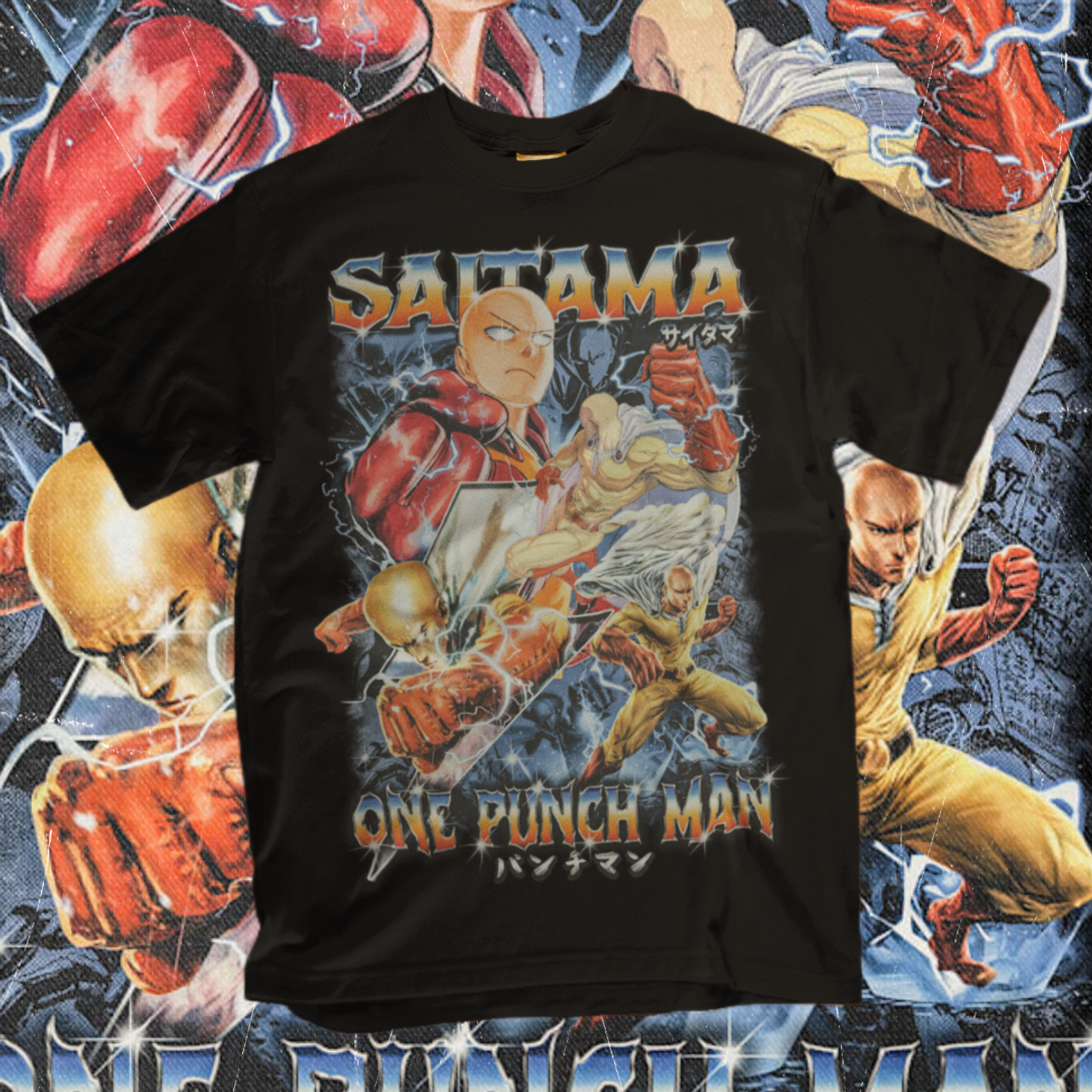 Nome do produto: Camiseta Saitama (One Punch-Man)