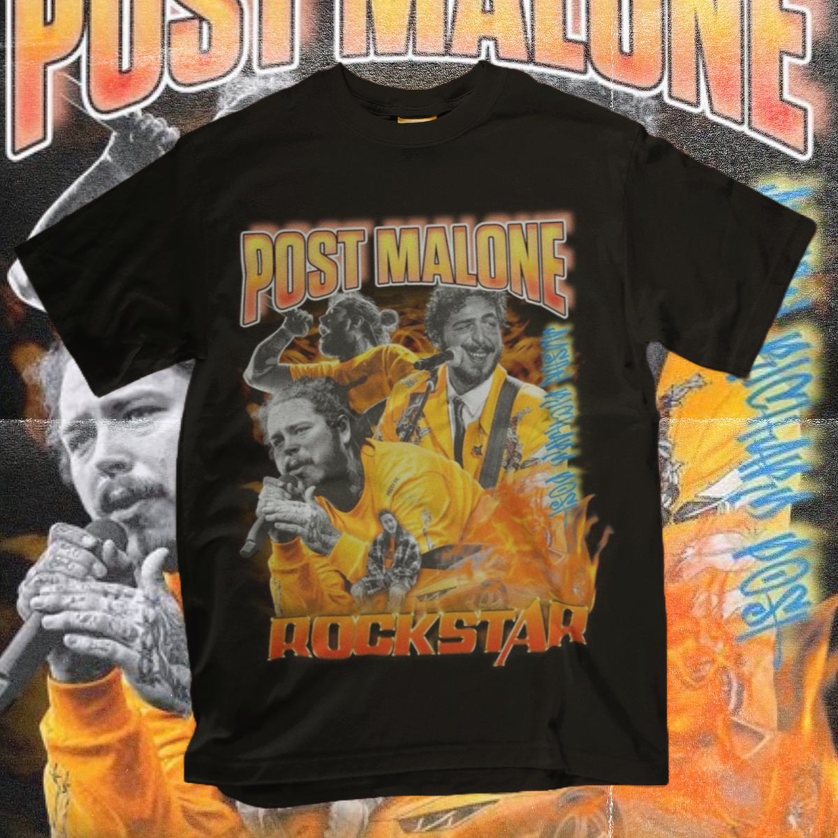 Nome do produto: Camiseta Post Malone - Rockstart