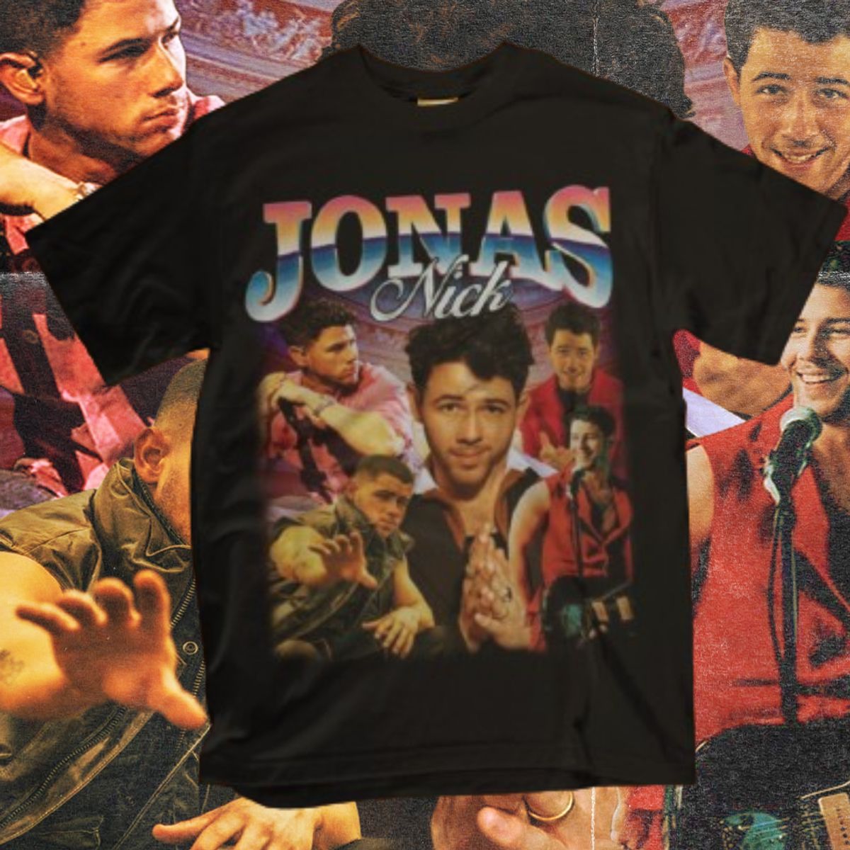 Nome do produto: Camiseta Nick Jonas 