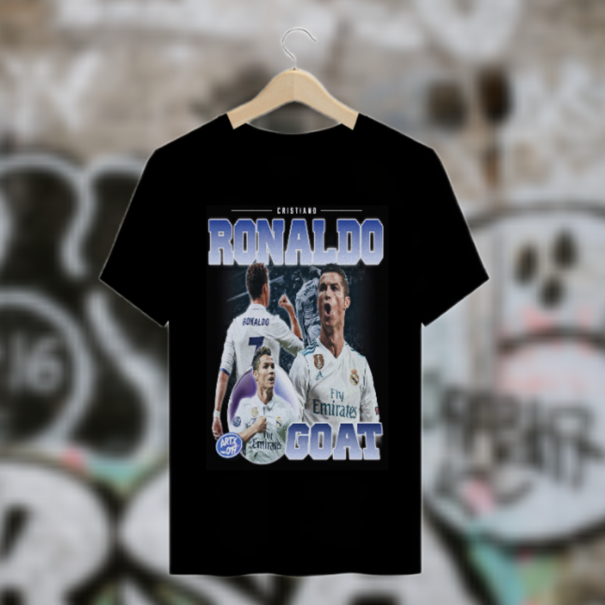 Nome do produto: Camiseta Cristiano Ronaldo