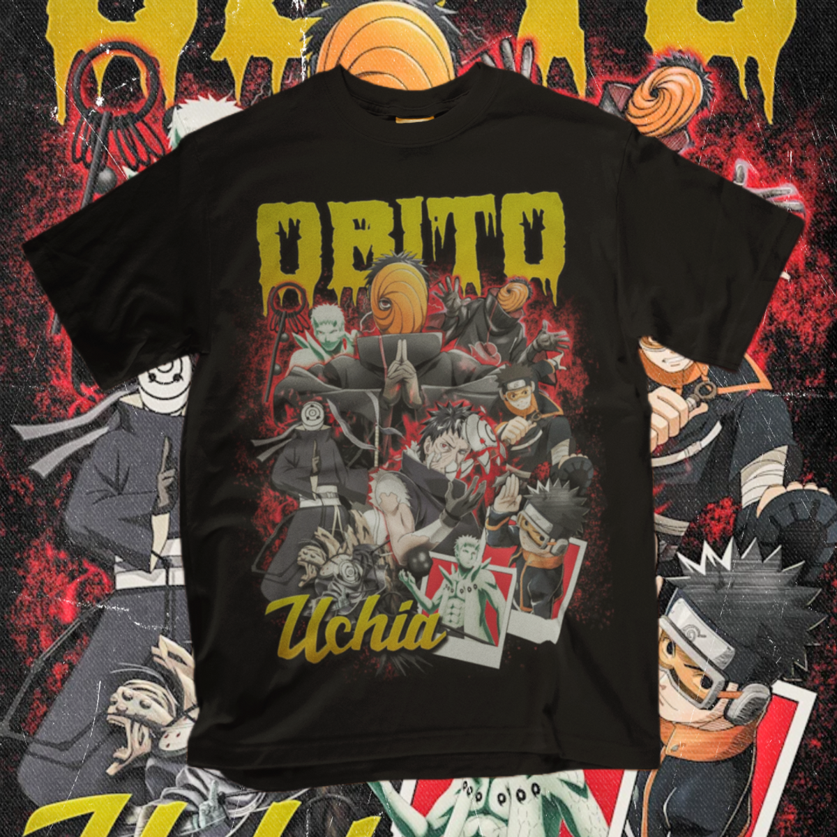 Nome do produto: Camiseta Obito Uchiha (Naruto)