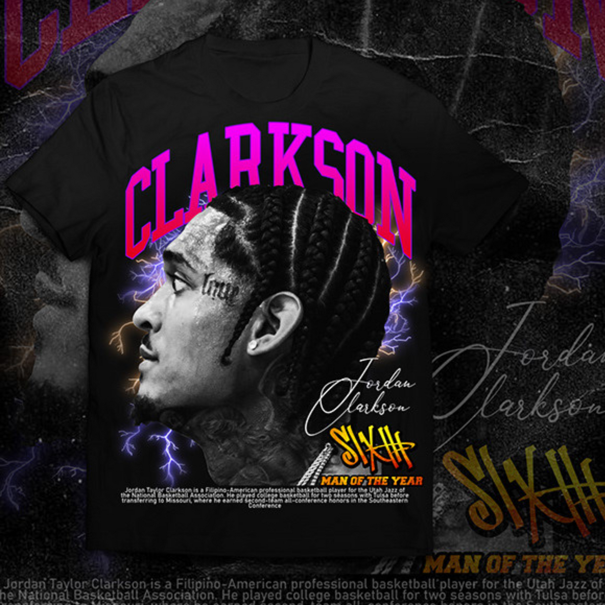 Nome do produto: Camiseta Jordan Clarkson