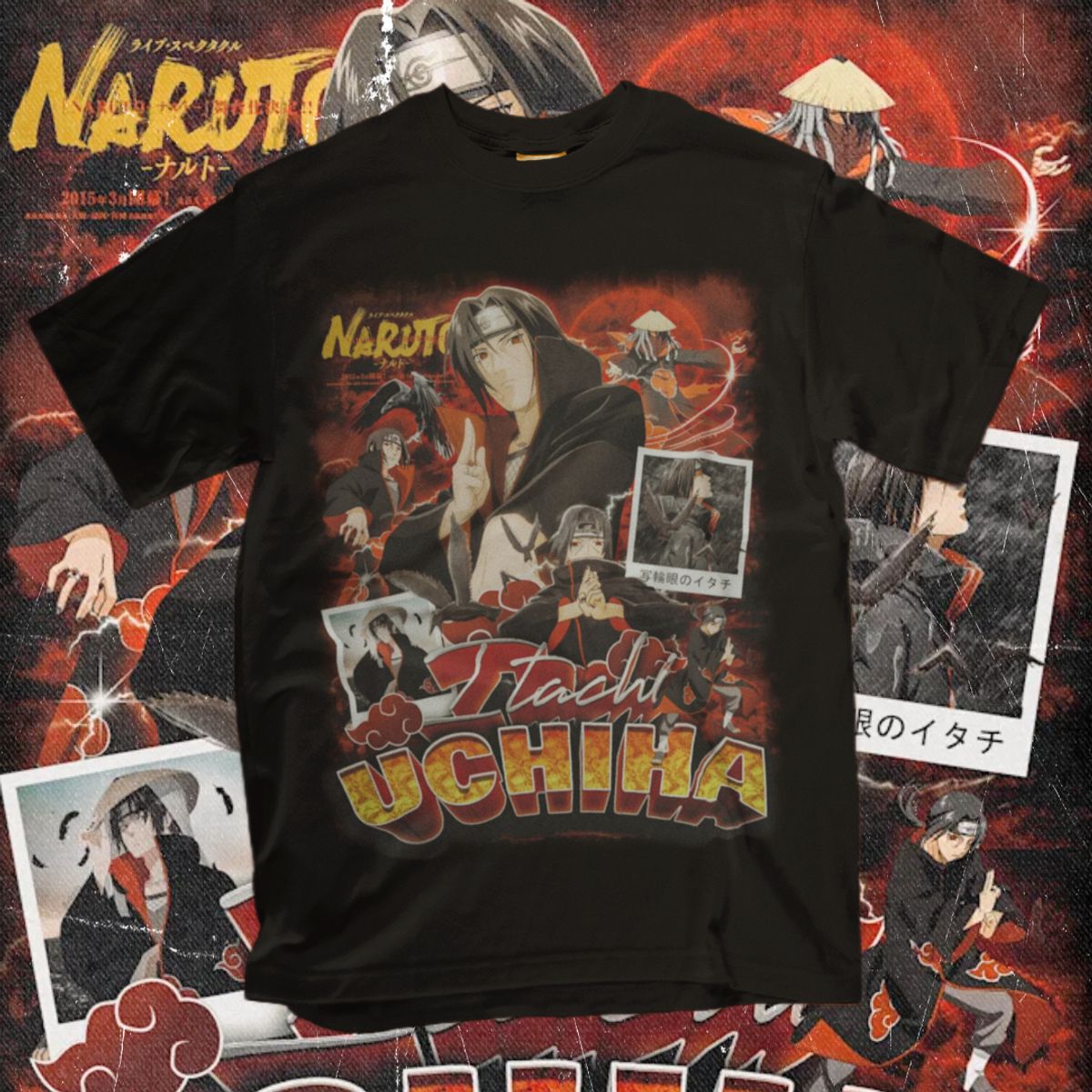 Nome do produto: Camiseta Itachi Uchiha (Naruto)