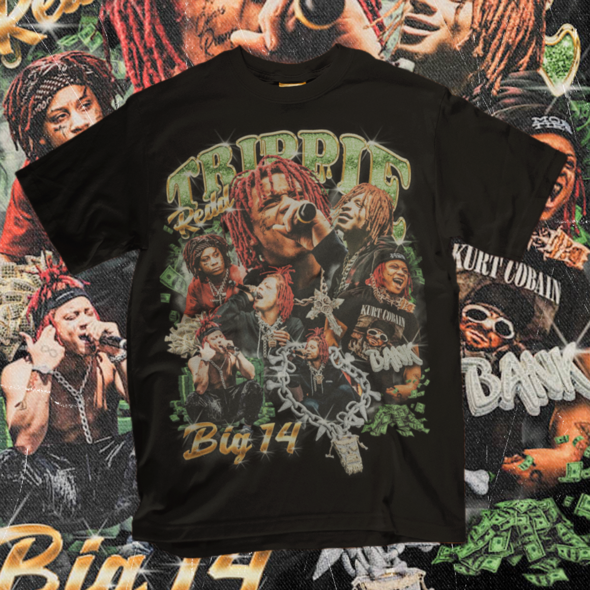 Nome do produto: Camiseta Trippie Redd