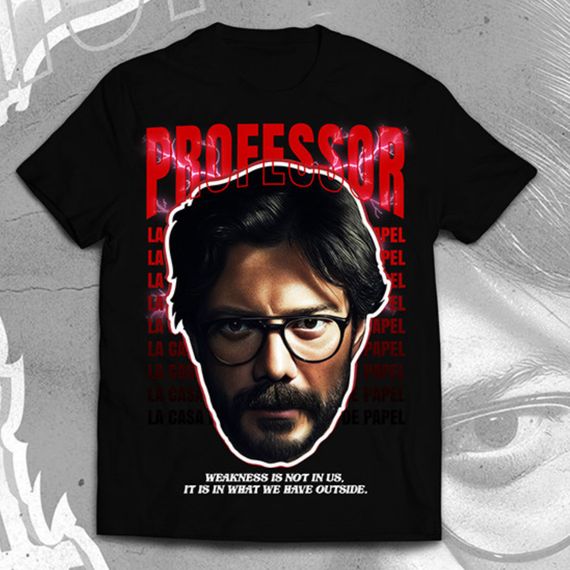 Camiseta Professor - La Casa de Papel