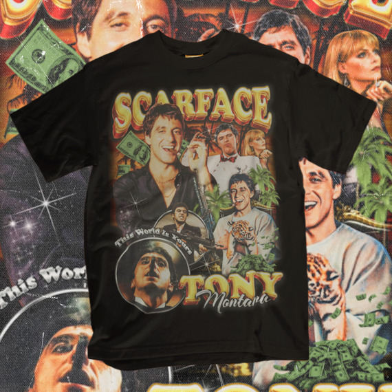 Camiseta Tony Montana - Scarface