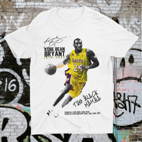 Camiseta Kobe Bryant (1978 - 2020) - Edição Especial V1