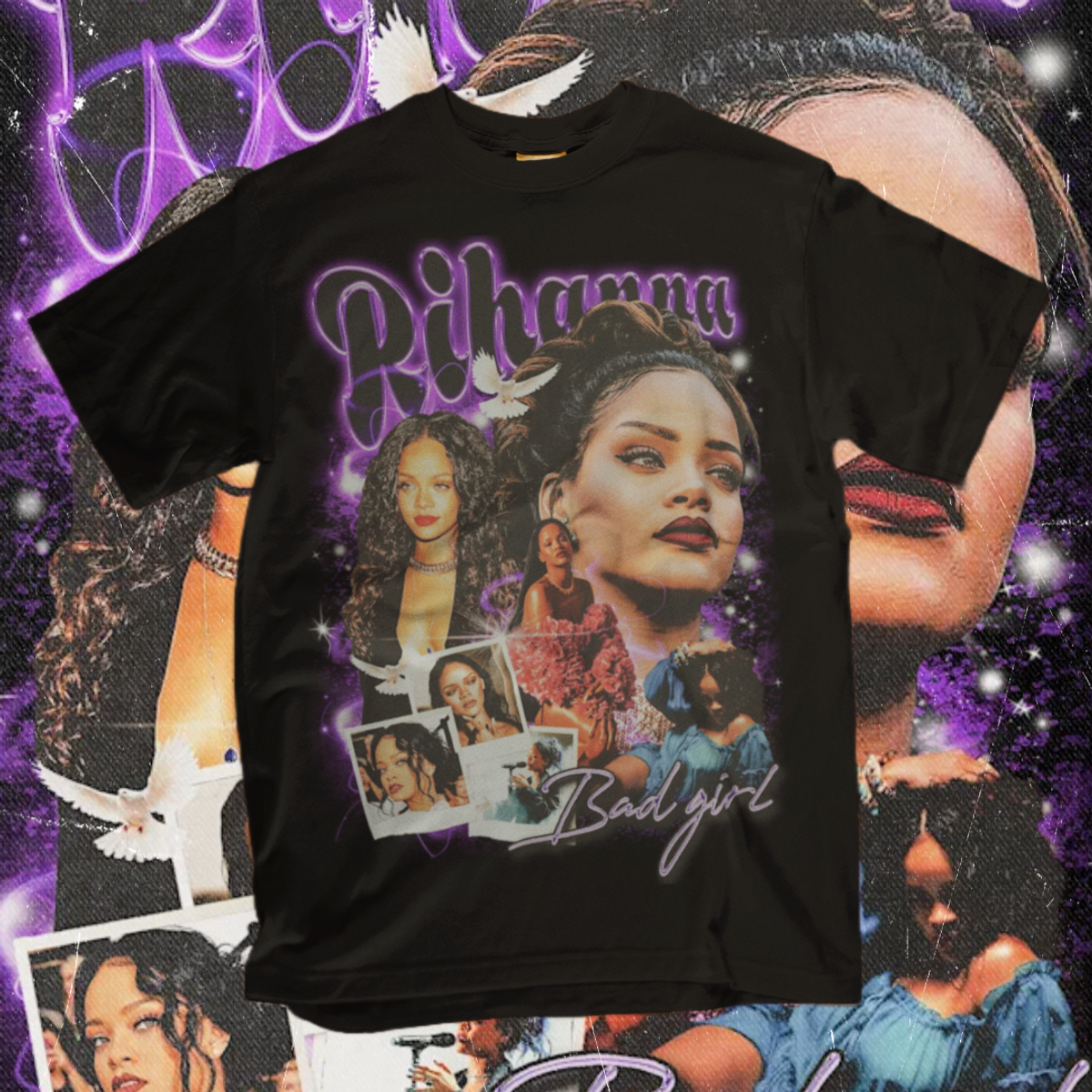 Nome do produto: Camiseta Rihanna 