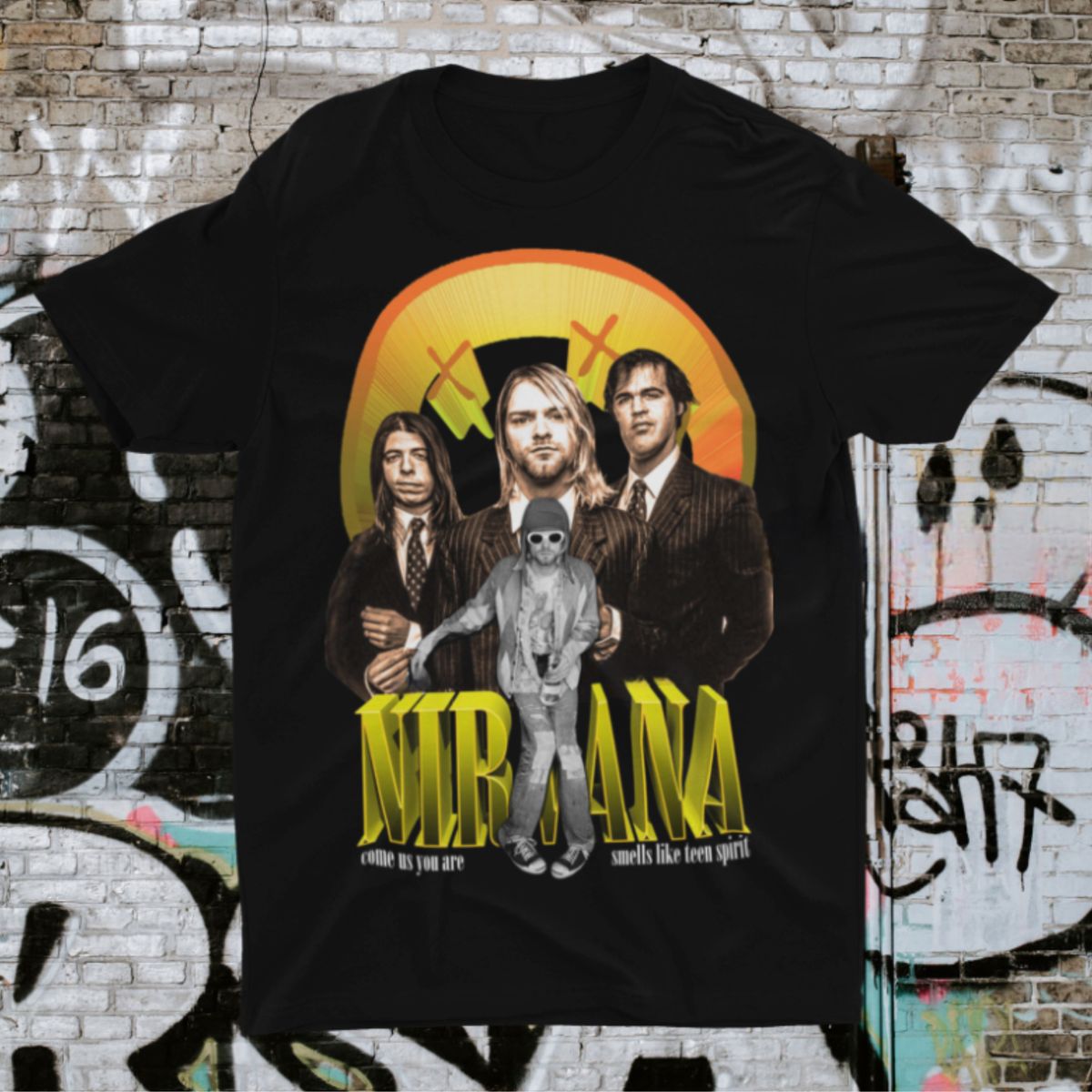 Nome do produto: Camiseta Nirvana