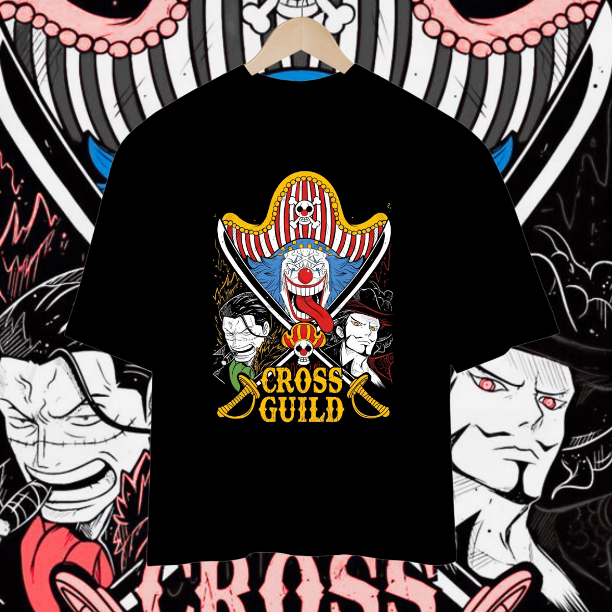 Nome do produto: Camisa Oversized Cross Guild One Piece