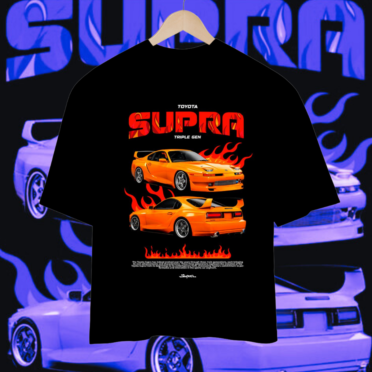 Nome do produto: Camisa Oversized Toyota Supra