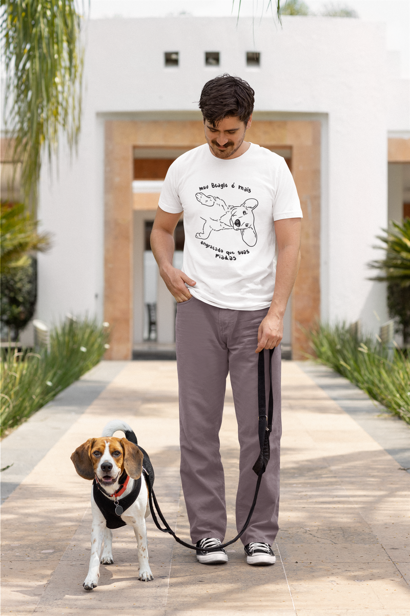 Nome do produto: Camiseta Minimalista Meu Beagle