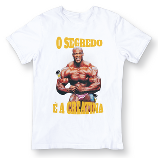 Nome do produtoCamiseta - O segredo é a creatina