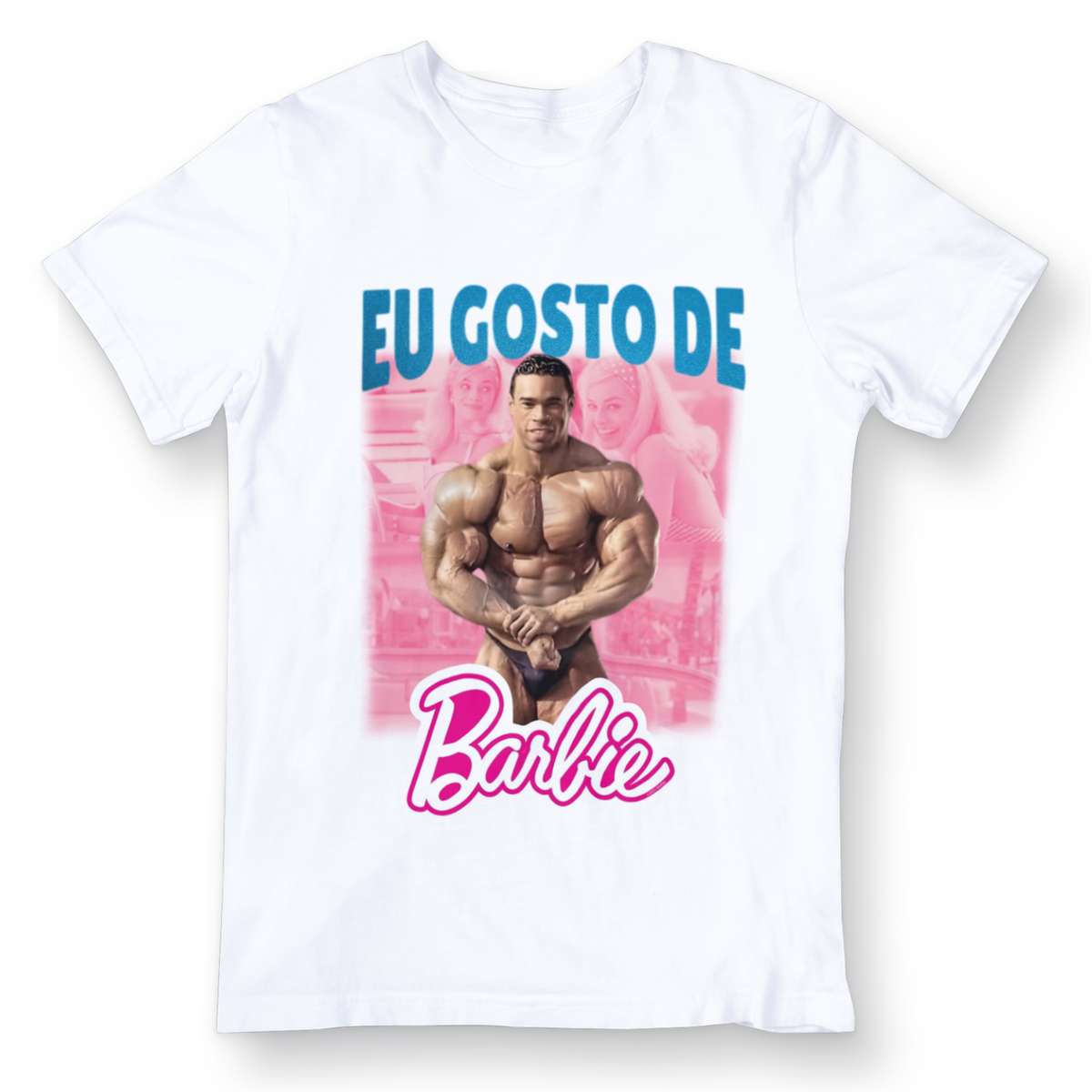 Nome do produto: Camiseta - Eu gosto de Barbie