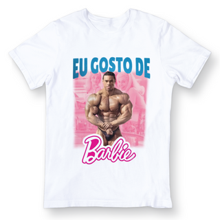 Nome do produtoCamiseta - Eu gosto de Barbie