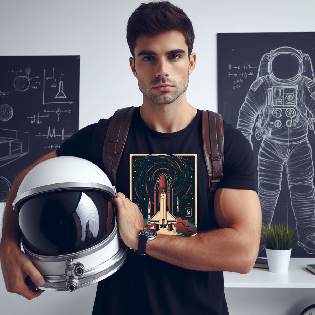 Nome do produto: T-SHIRT Space Shuttle