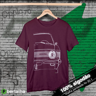 Nome do produtoCamiseta || Frente opala 70 || logo branco