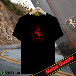 Camiseta - Scuderia Ferrari - Malha Quality