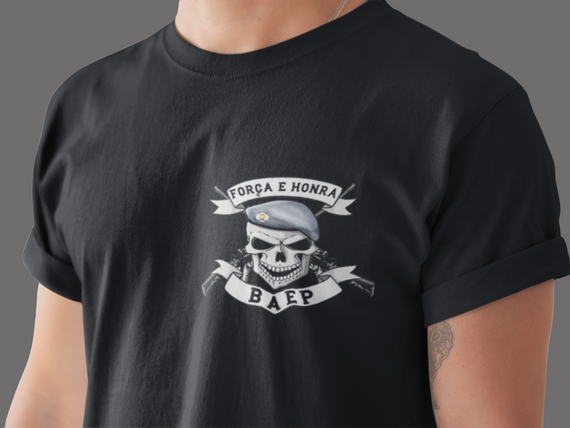 Camiseta BAEP - Força e Honra - LogoP