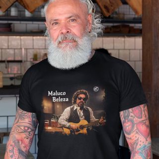 Nome do produtoCamiseta Raul Seixas - Maluco Beleza