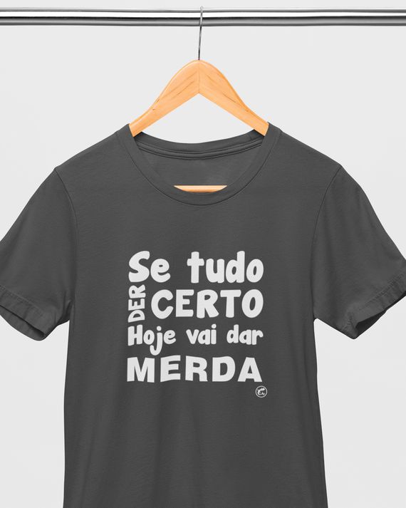 Camiseta de Boteco Se tudo der certo...