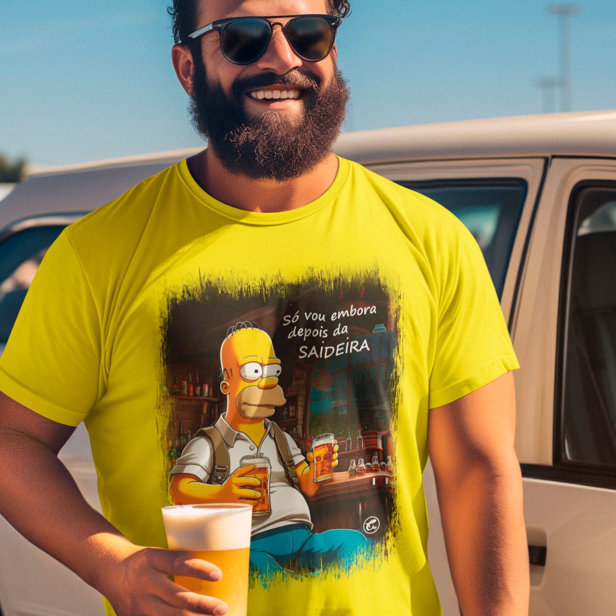 Nome do produto: Camiseta de Boteco Simpsons