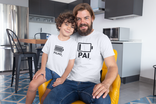 Nome do produtoCamiseta Pai e Filho - Bateria Parte 1