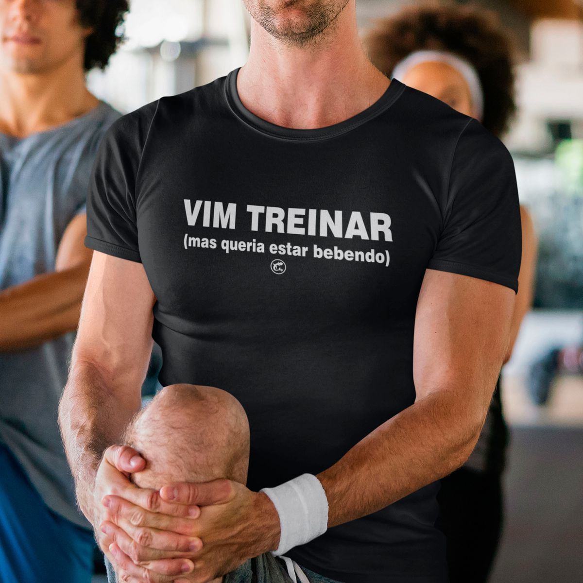 Nome do produto: Camiseta Dry UV - Vim Treinar, mas queria estar bebendo