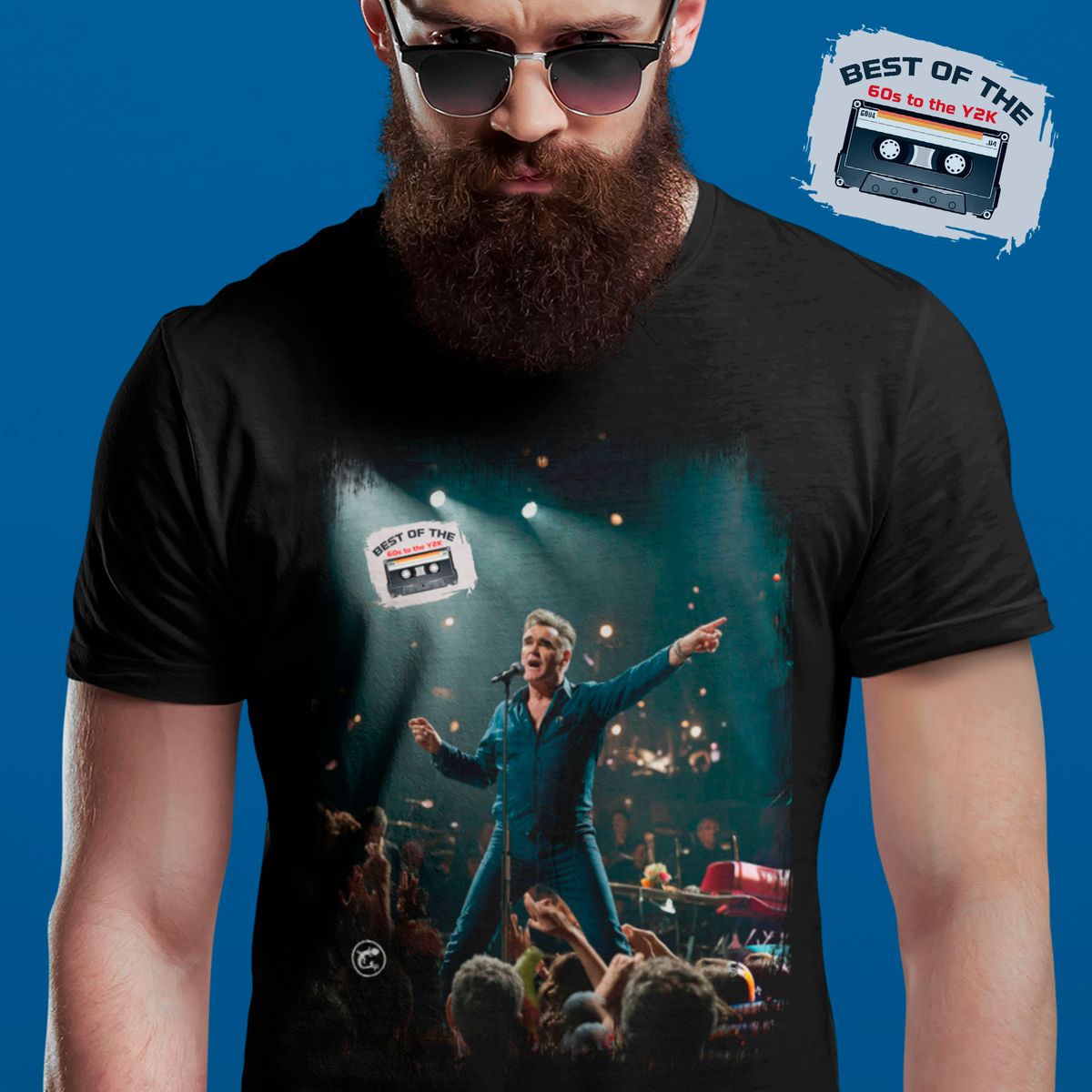 Nome do produto: Camiseta Morrissey - Best of the 60s to the Y2K