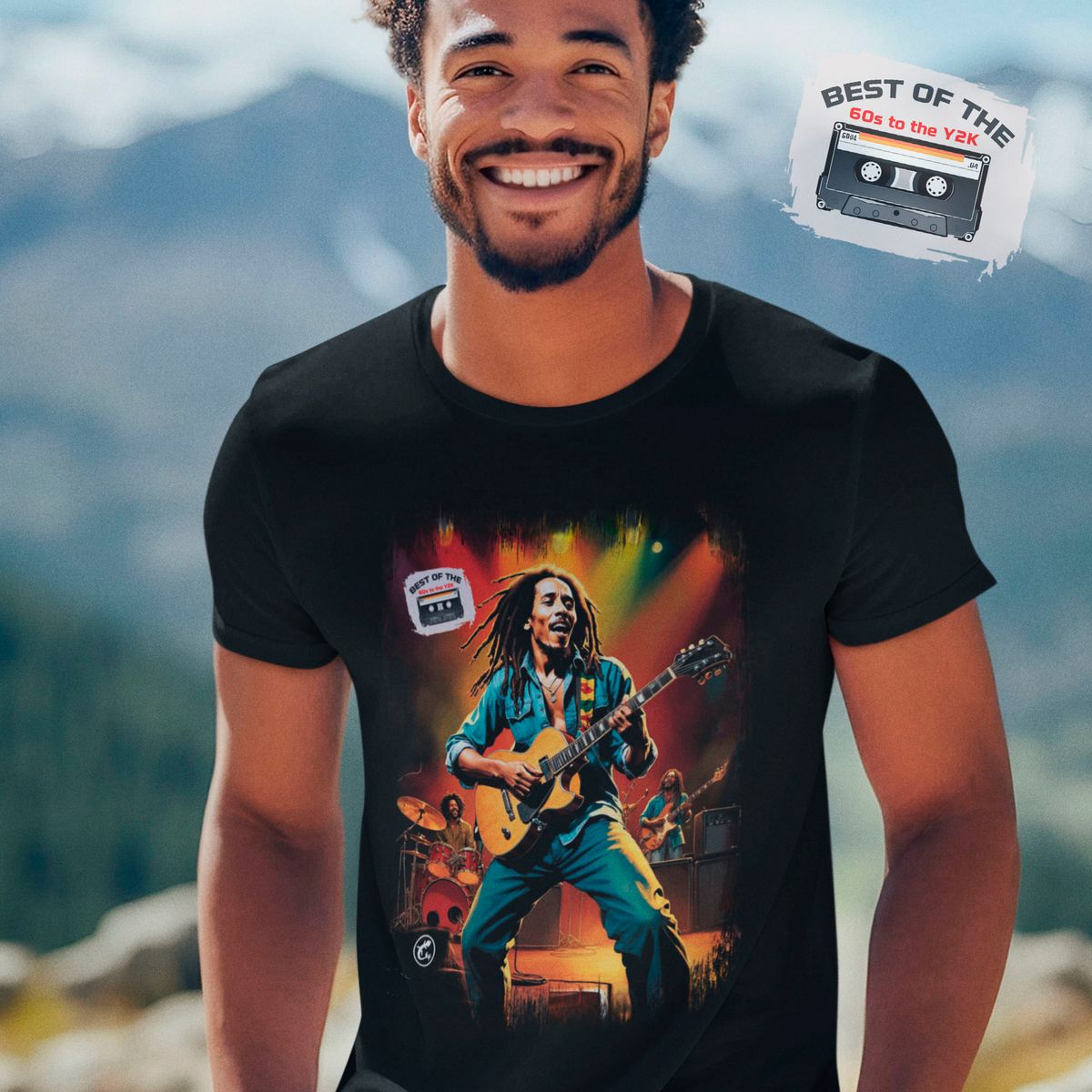 Nome do produto: Camiseta Bob Marley - Best of the 60s to the Y2K