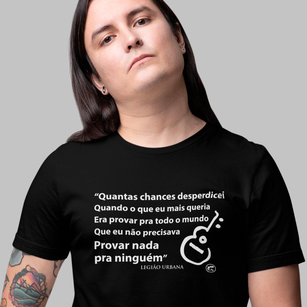 Nome do produto: Camiseta Quase Sem Querer - Legião Urbana