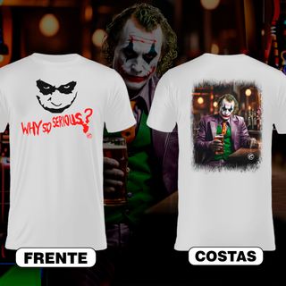 Nome do produtoCamiseta do Coringa - Frente e Costas