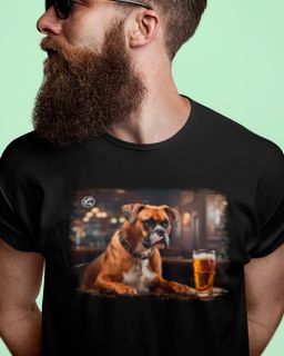 Camiseta Melhores Amigos do Homem - Boxer