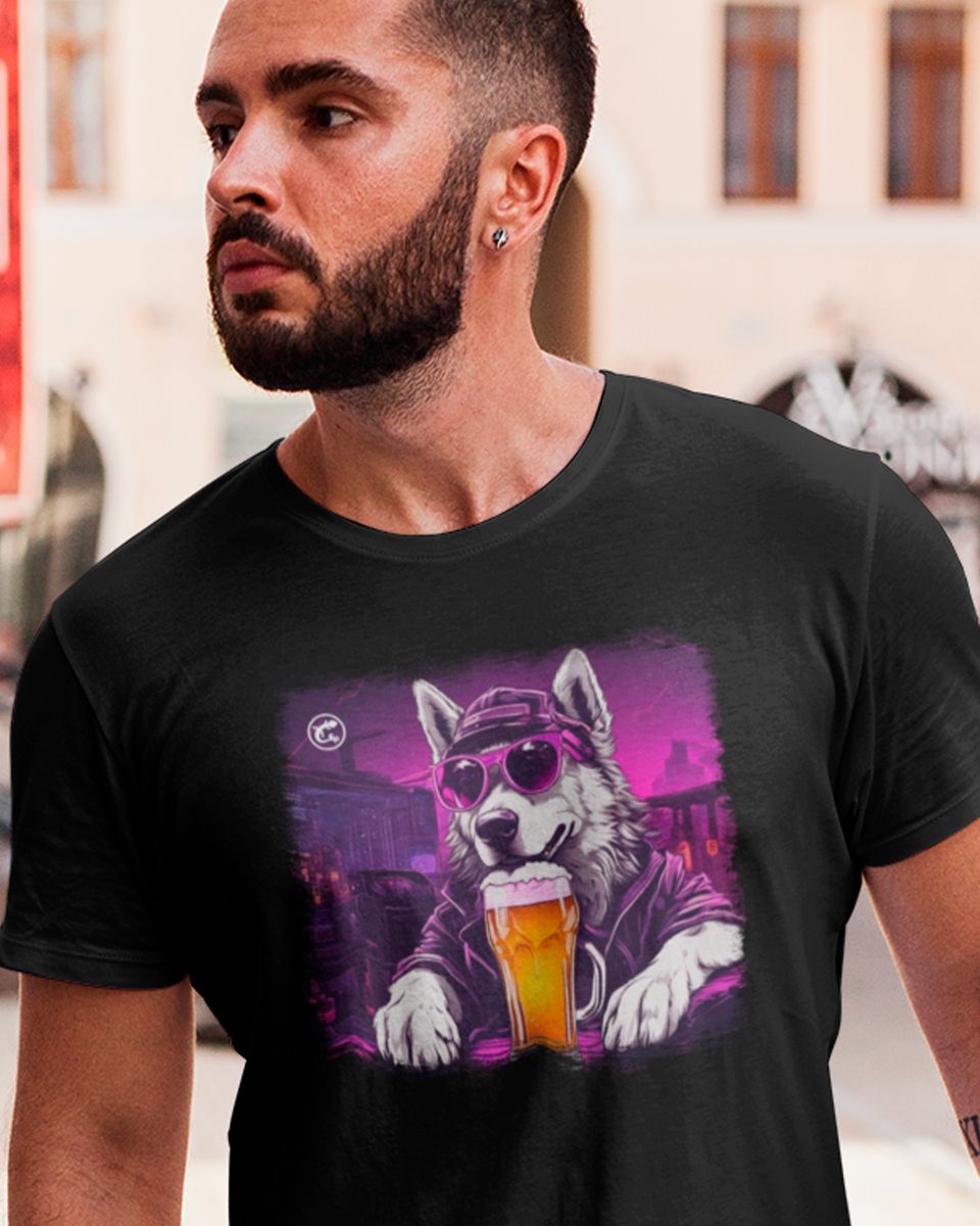 Nome do produto: Camiseta de Boteco Melhores Amigos do Homem