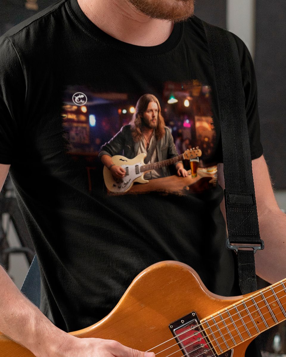 Nome do produto: Camiseta de Boteco David Gilmour