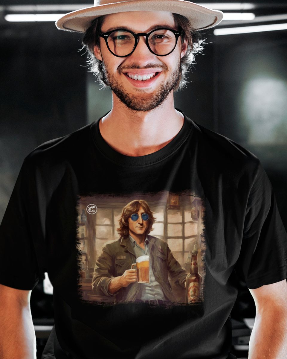 Nome do produto: Camiseta de Boteco John Lennon