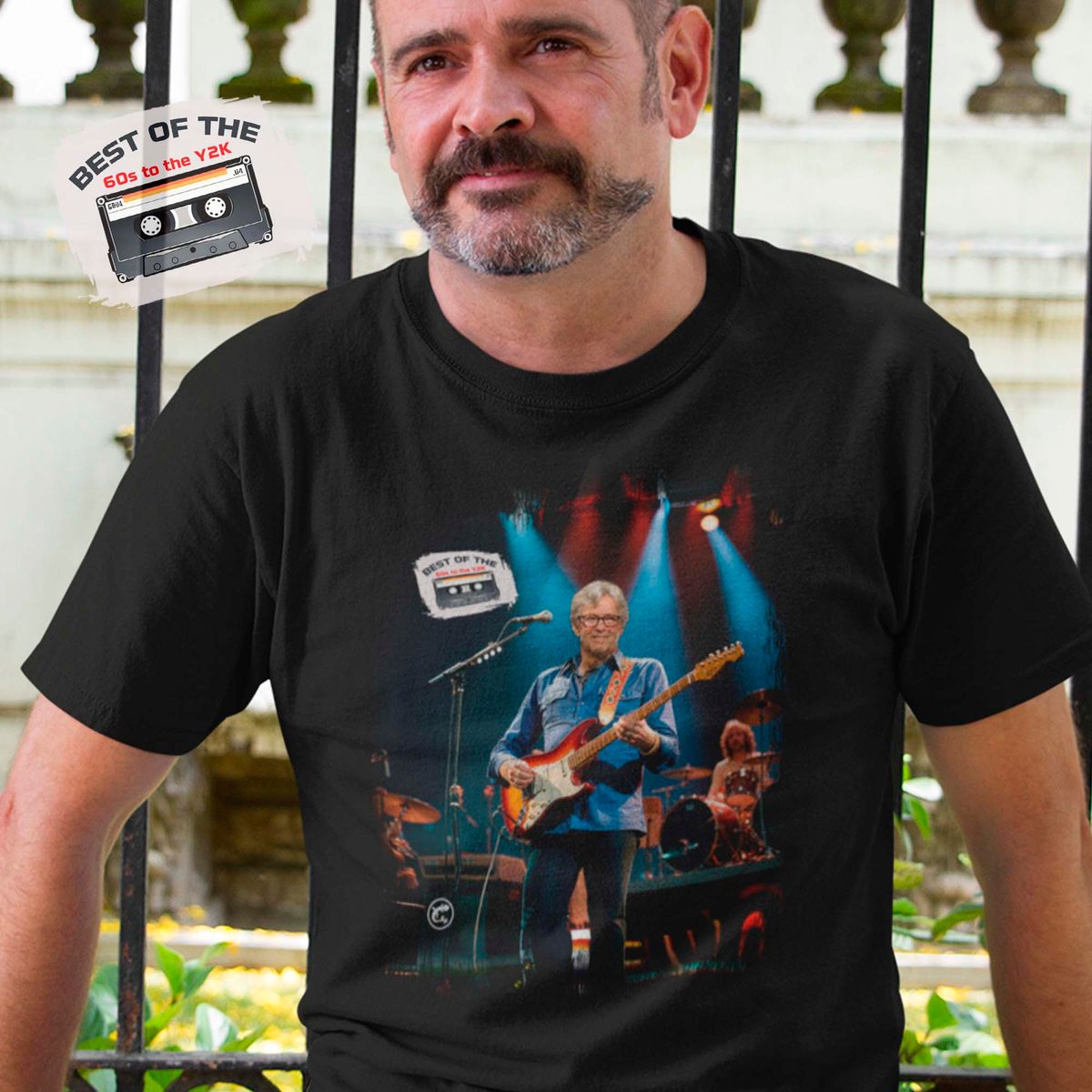 Nome do produto: Camiseta Eric Clapton - Best of the 60s to the Y2K