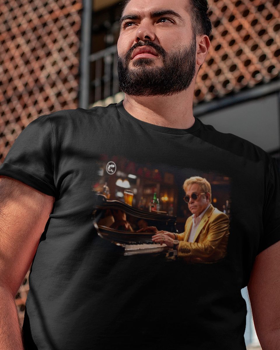 Nome do produto: Camiseta de Boteco Elton John