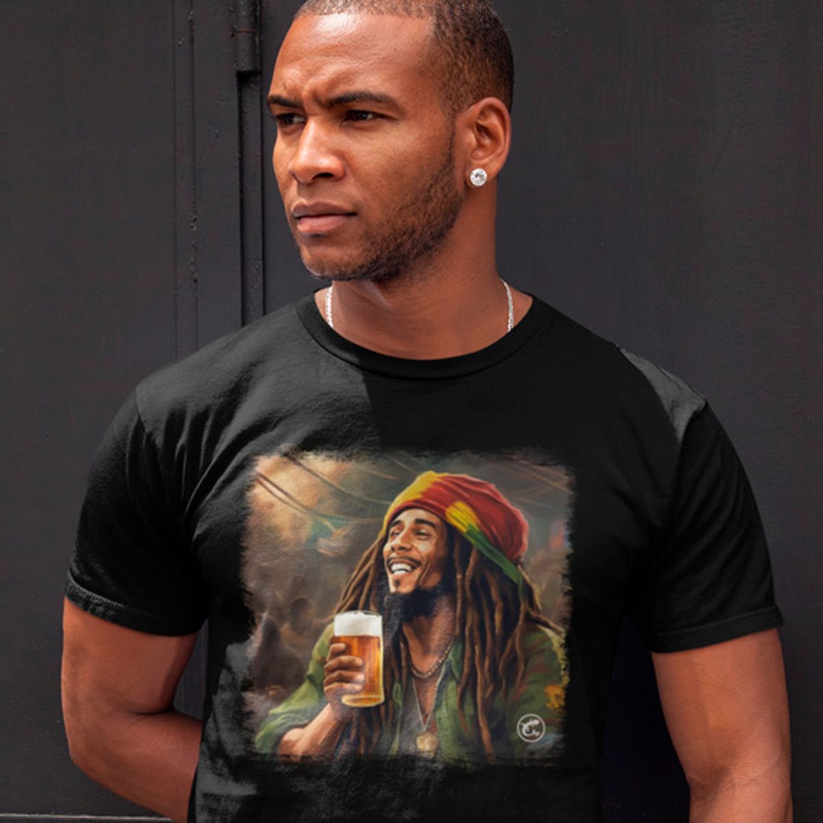 Nome do produto: Camiseta de Boteco Bob Marley