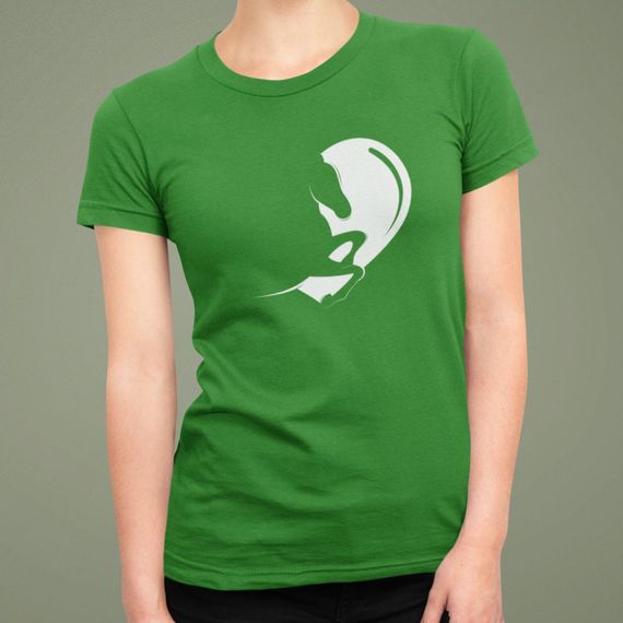 Camiseta Feminina Baby Long 100% Algodão: Coração De Cavalo