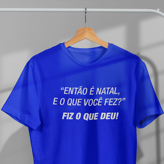 Nome do produtoCamisetas Natalinas Então é Natal