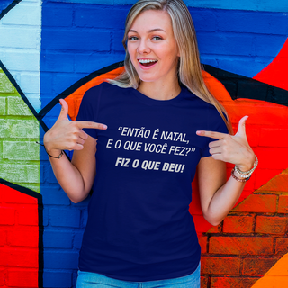 Nome do produtoCamisetas Natalinas Então é Natal