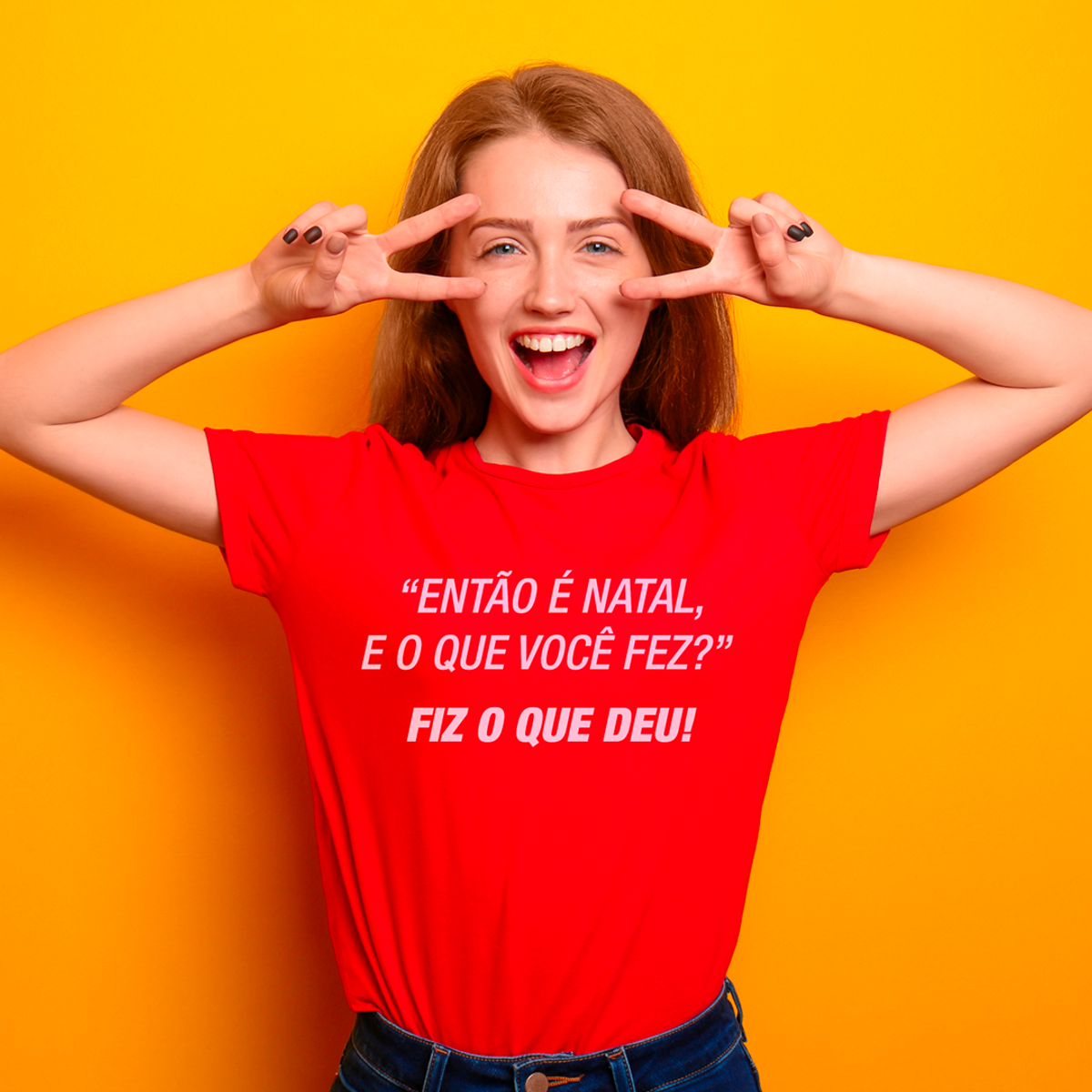 Nome do produto: Camisetas Natalinas Então é Natal