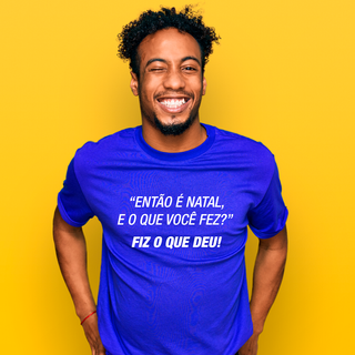 Nome do produtoCamisetas Natalinas Então é Natal