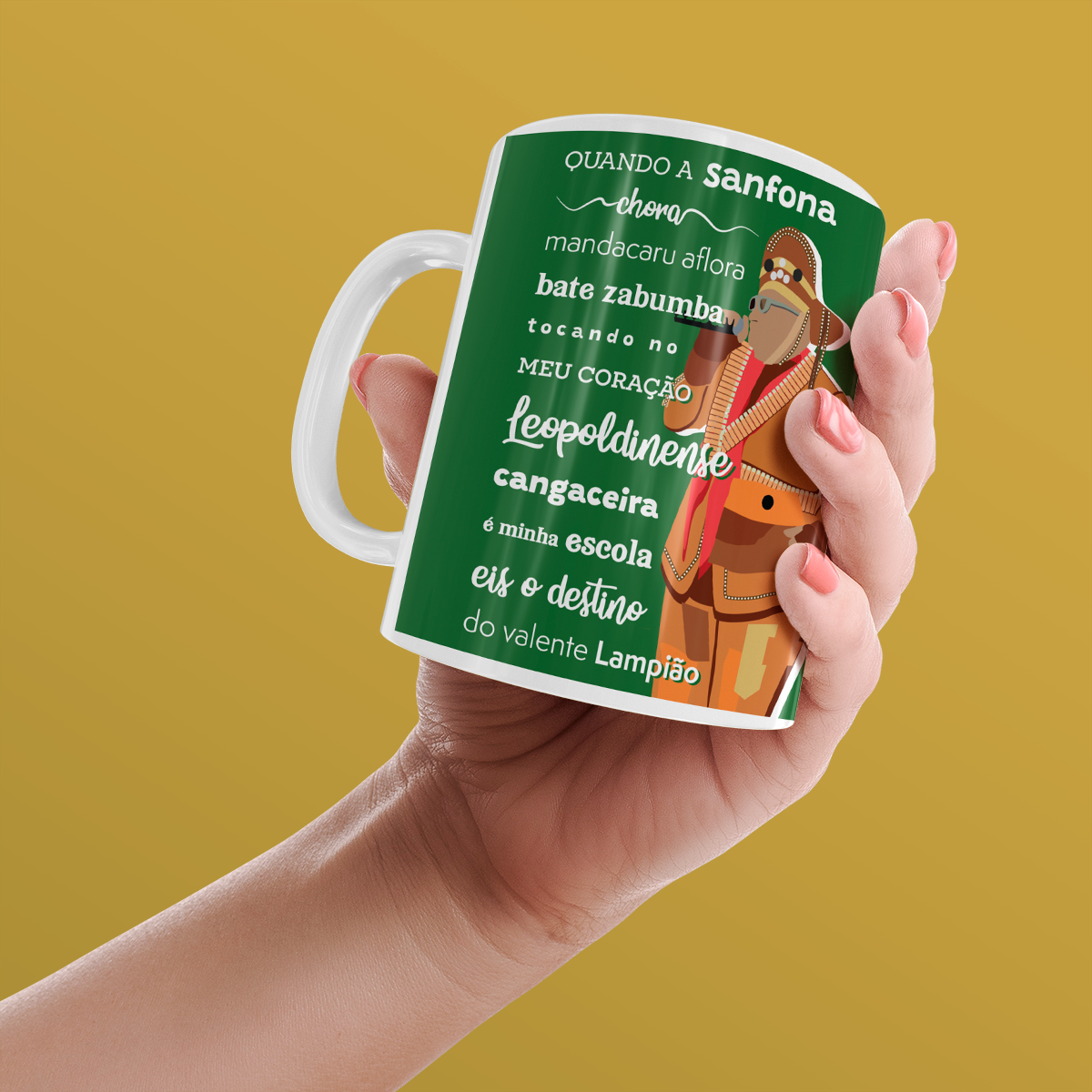 Nome do produto: Imperatriz 2023: Quando a sanfona chora - Caneca