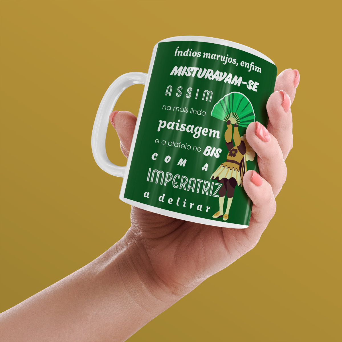 Nome do produto: Imperatriz 1994: Caneca