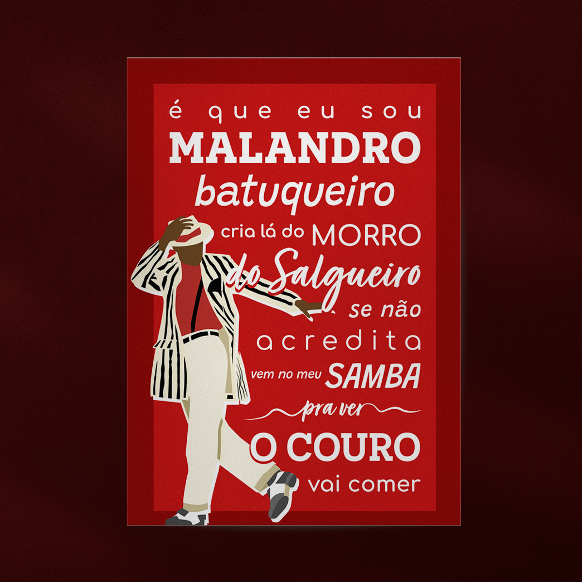 Nome do produto: Salgueiro 2016: Bate de Frente pra Ver - Poster