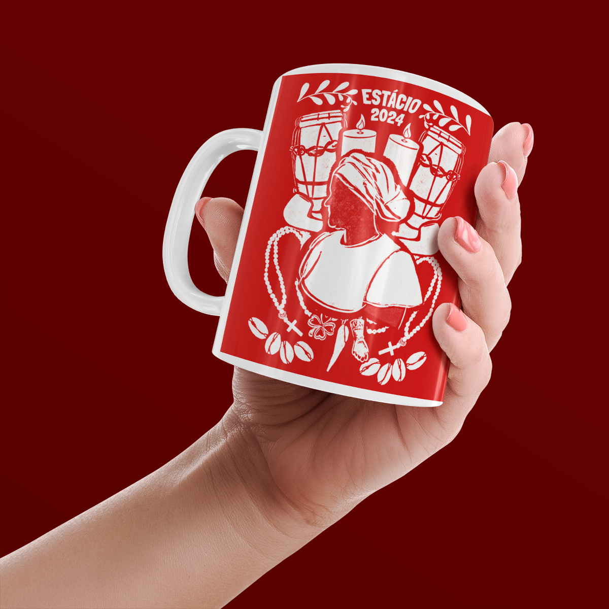 Nome do produto: Estácio de Sá: Caneca