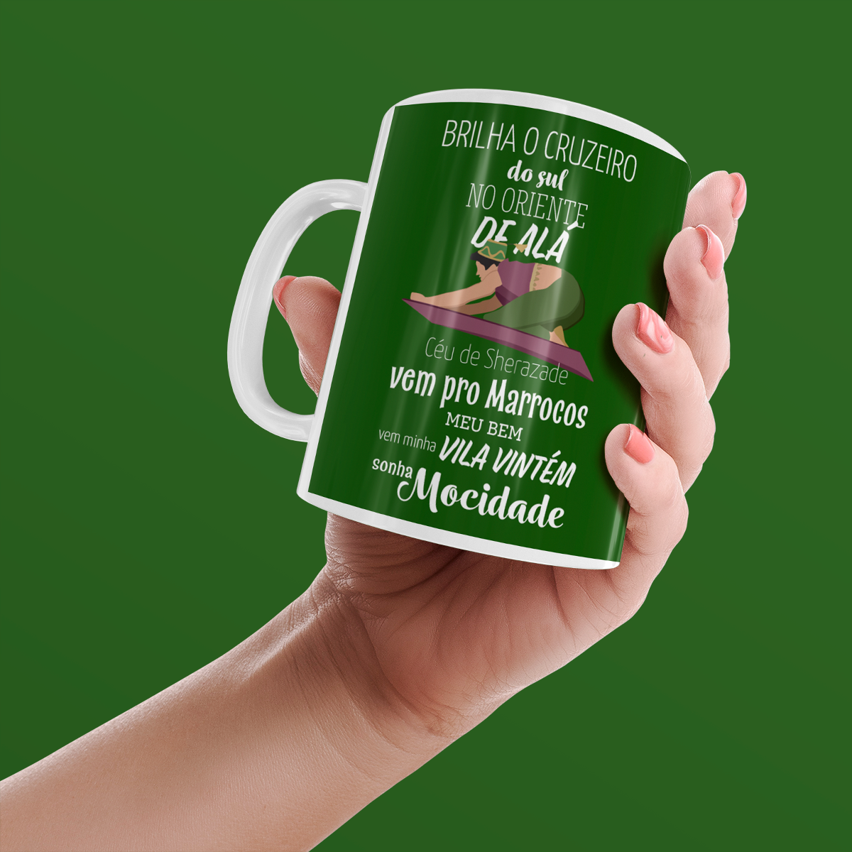 Nome do produto: Mocidade 2017: Sonha, Mocidade! - Caneca